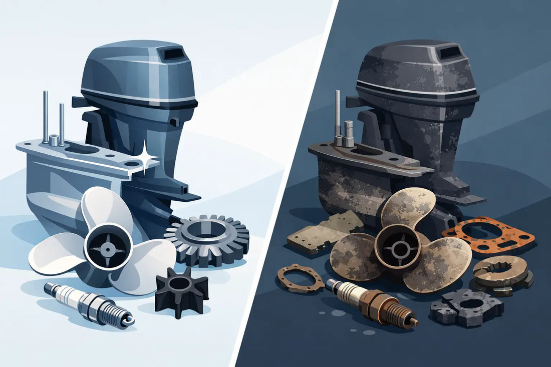 New OEM Parts Versus Used Components for Boats