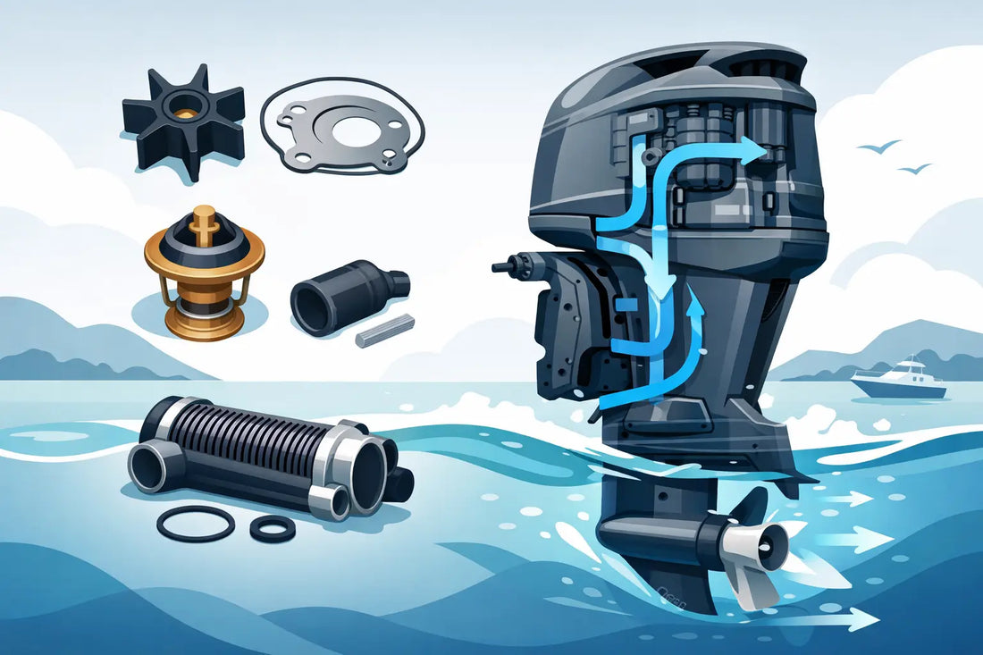 Guide to Suzuki Outboard Cooling System Parts