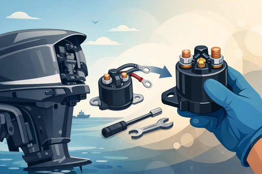 Suzuki Outboard Starter Solenoid Replacement