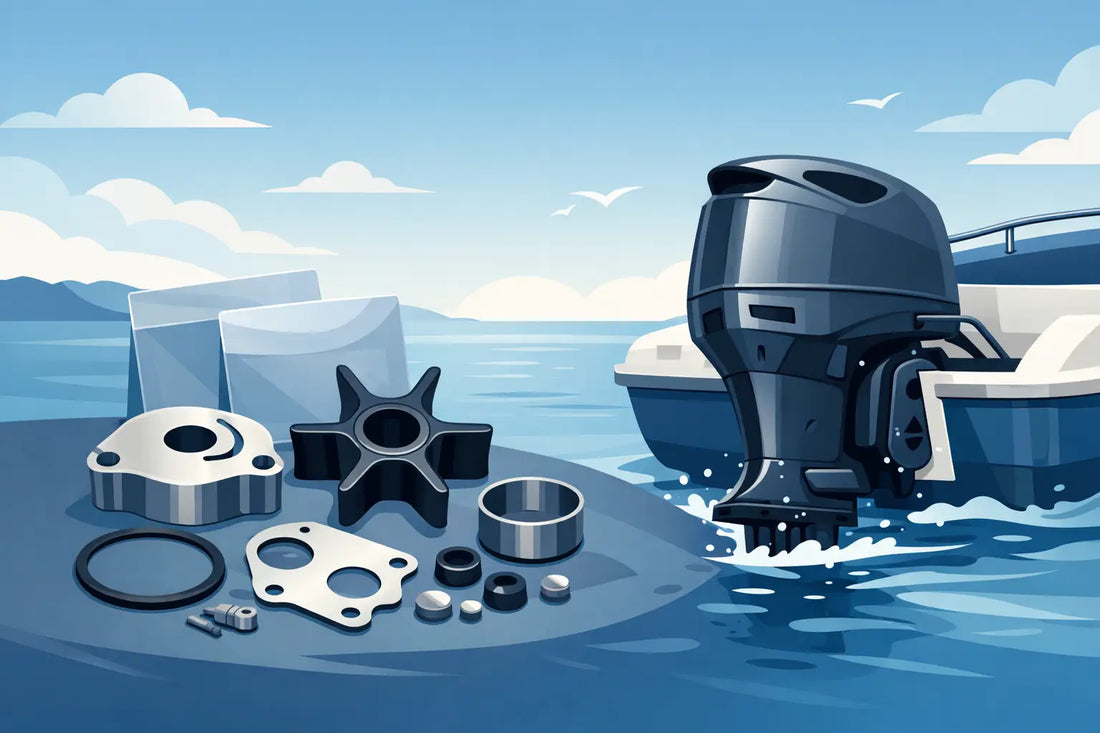 Review OEM Suzuki Outboard Water Pump Repair Kit