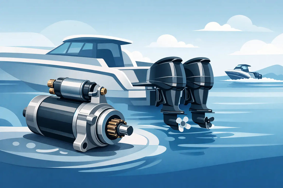 Suzuki Outboard Starter Motor OEM Guide