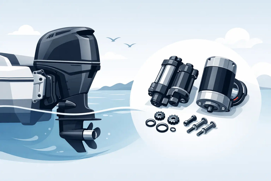 Suzuki Outboard Trim Motor Replacement