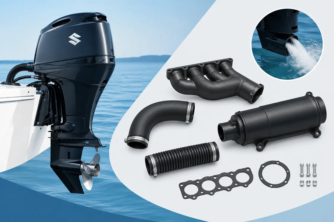 Complete Guide to Suzuki Outboard Exhaust Parts