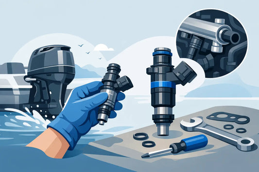 How to Replace Suzuki Outboard Fuel Injector