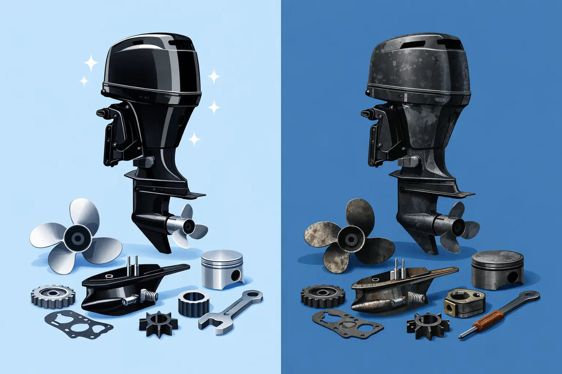 New vs Used Suzuki Outboard Parts