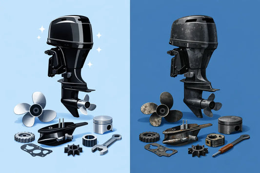New vs Used Suzuki Outboard Parts