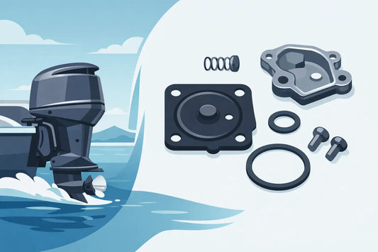 How to Replace Suzuki Outboard Fuel Pump Diaphragm