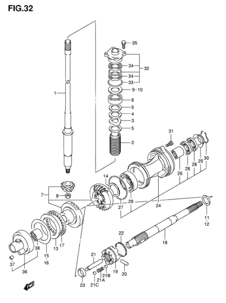 DF 140HP Transmission