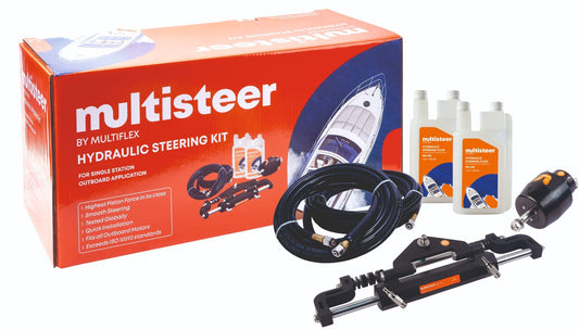 multiflex Hydraulic Steering Kit for engines upto 350 Hp